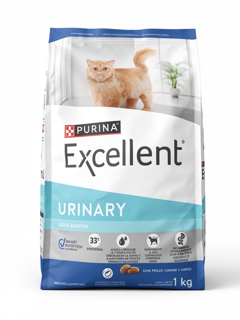 Purina Excellent Urinary gatos adultos 1kg