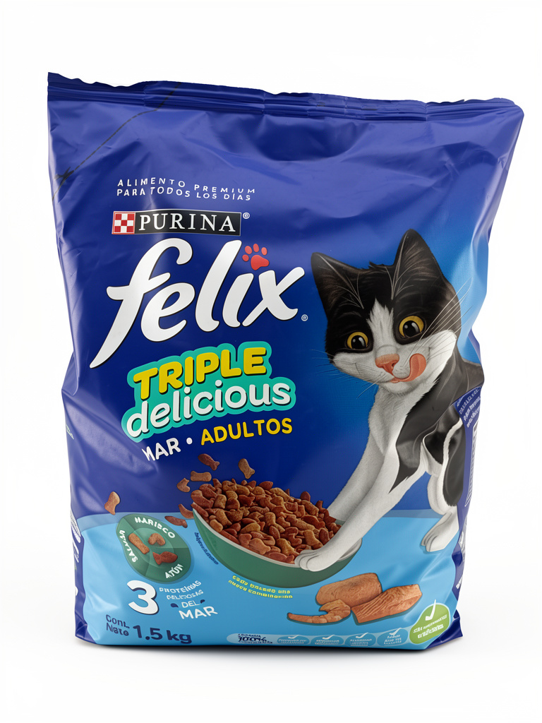 Purina Felix Triple Delicious 1.5kg