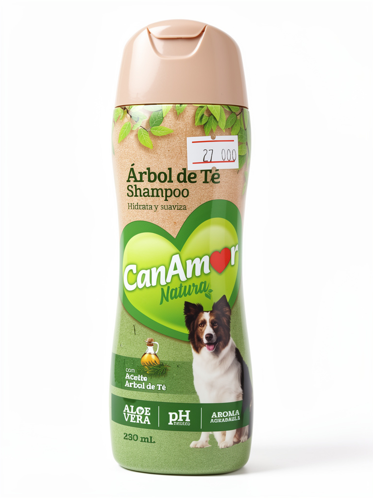 CanAmor Natura shampoo árbol de té