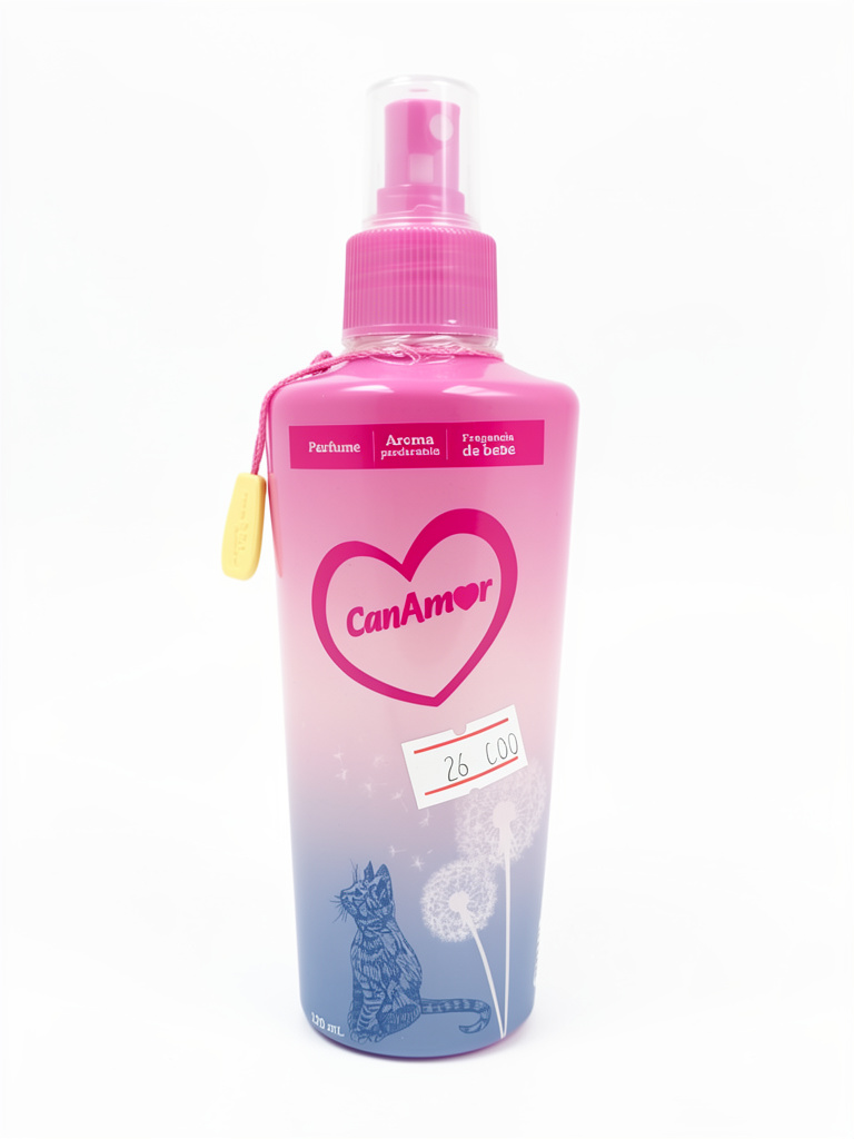 CanAmor perfume rosa gato