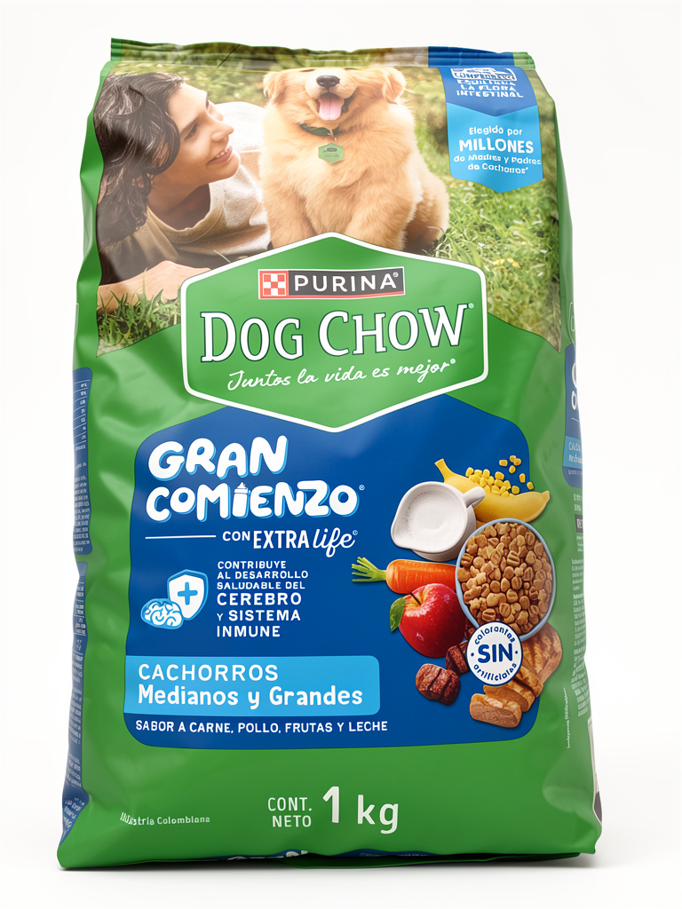 Purina Dog Chow Gran Comienzo cachorros 1kg