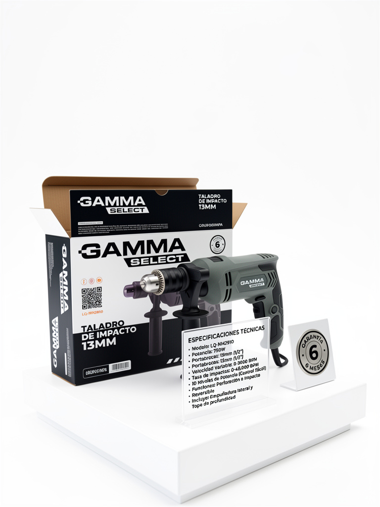 TALADRO DE IMPACTO 13 MM