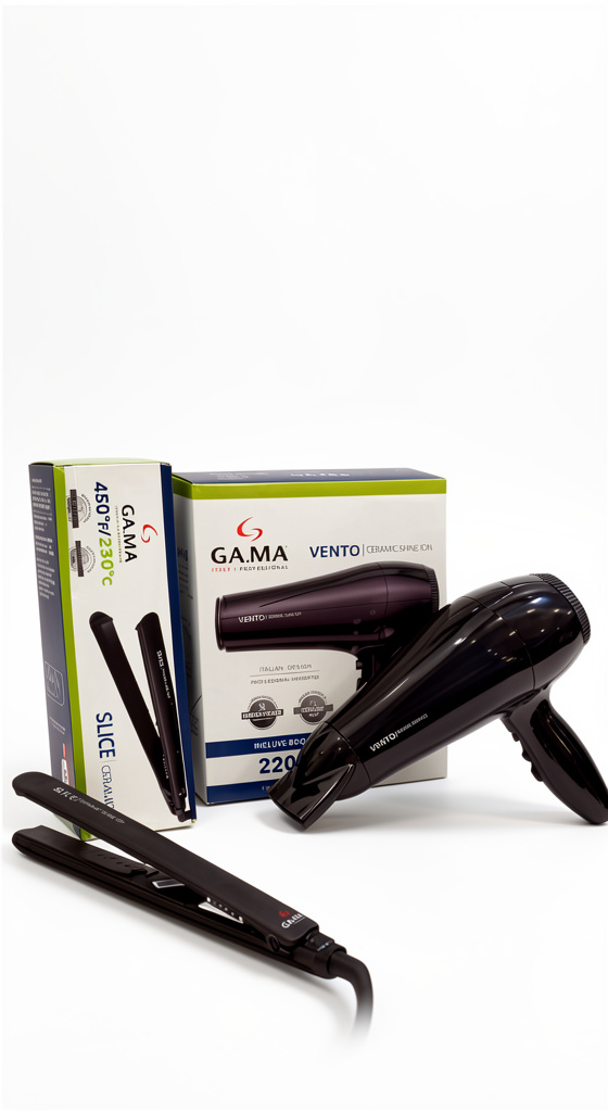 COMBO GA.MA SECADOR Y PLANCHA DE PELO