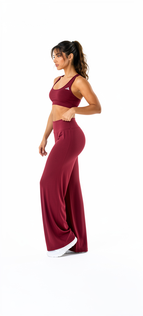 CALZA BAGGY BORDO