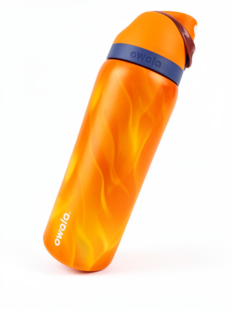 Owala naranja marmoleado