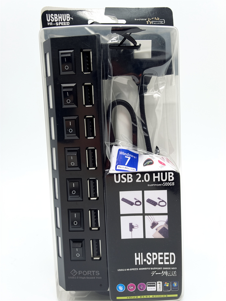 USB 2.0 HUB 7 puertos