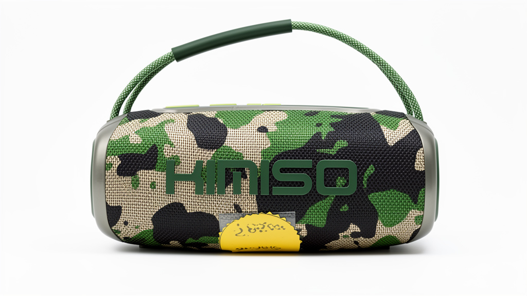 Parlante kimiso BOOMBOX camuflado KMS 238