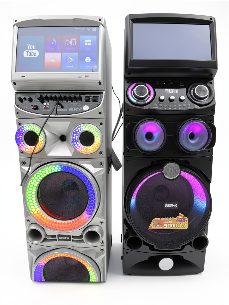 PARLANTES TACTILES CON ANDROID Y PARLANTES