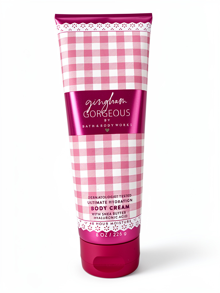 Gingham gorgeous BBW crema
