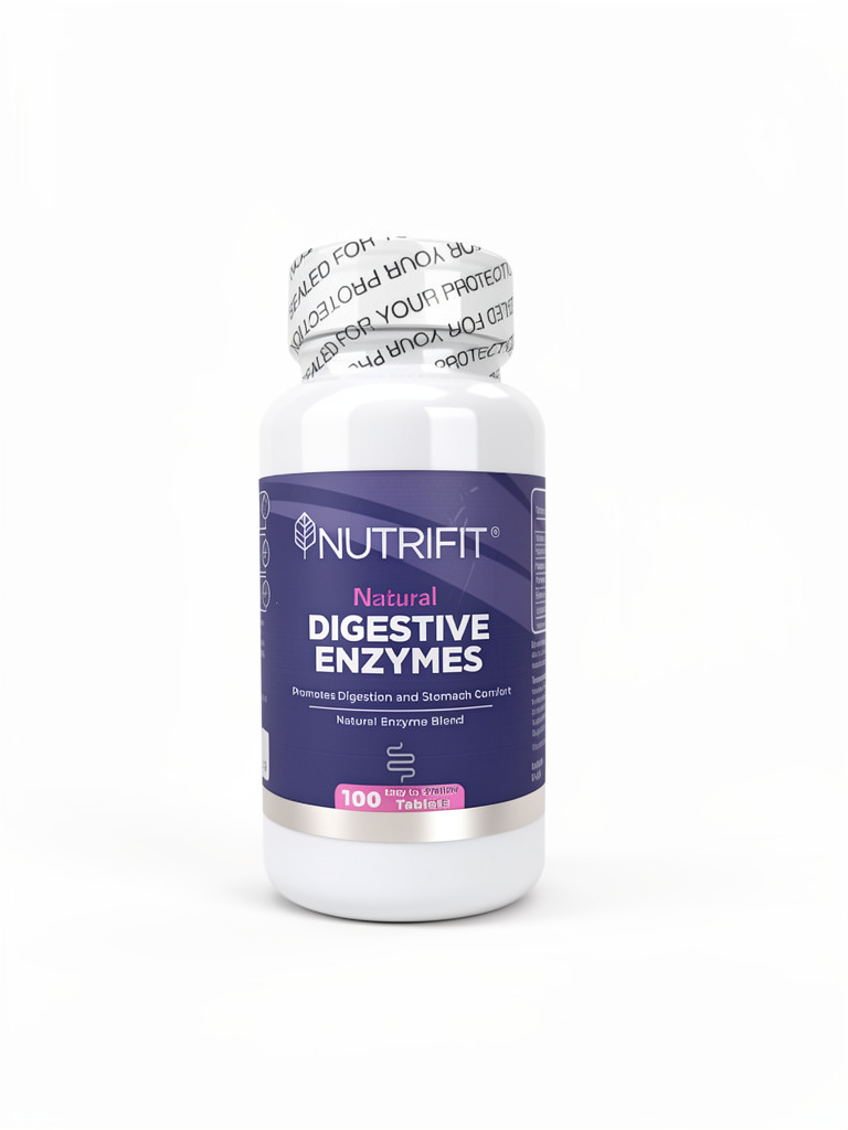Natural Digestive Enzimes - Nutrifit - Tab. x 100