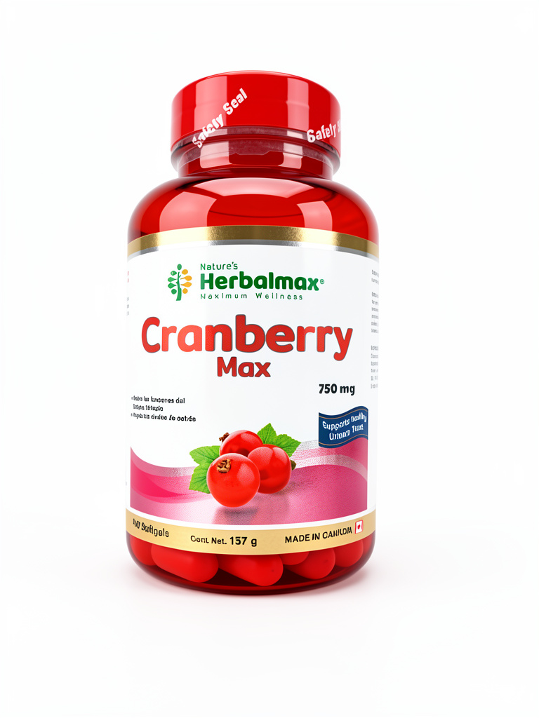 Cranberry Max - Herbalmax - Softgel x 100