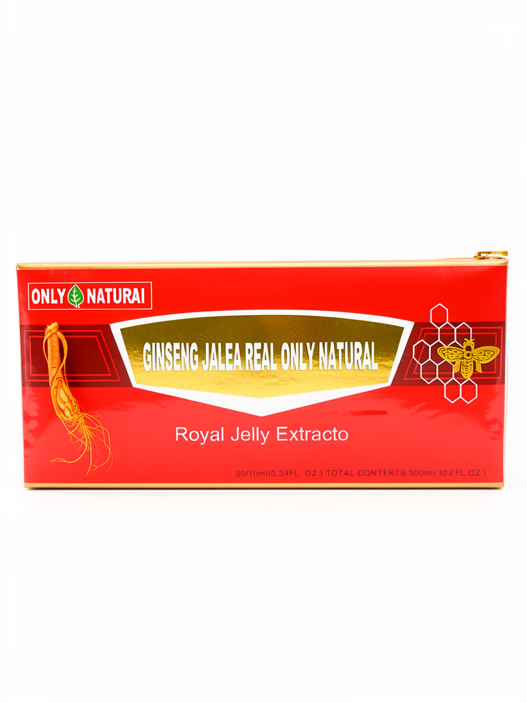 Ginseng Jalea Real - Only Natural - Ampollas Bebibles x 30