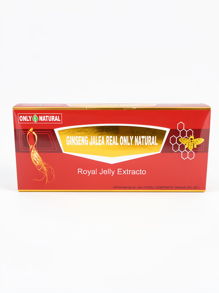 Ginseng Jalea Real - Only Natural - Ampollas Bebibles x 15