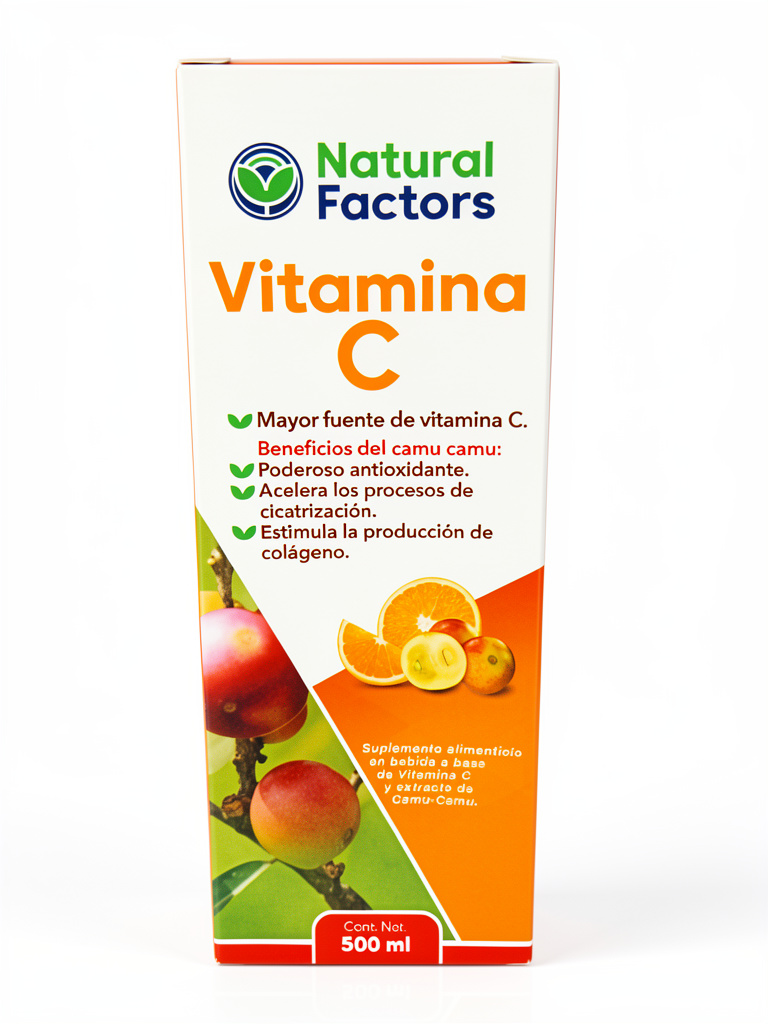 Vitamina C - Natural Factors - Jbe.