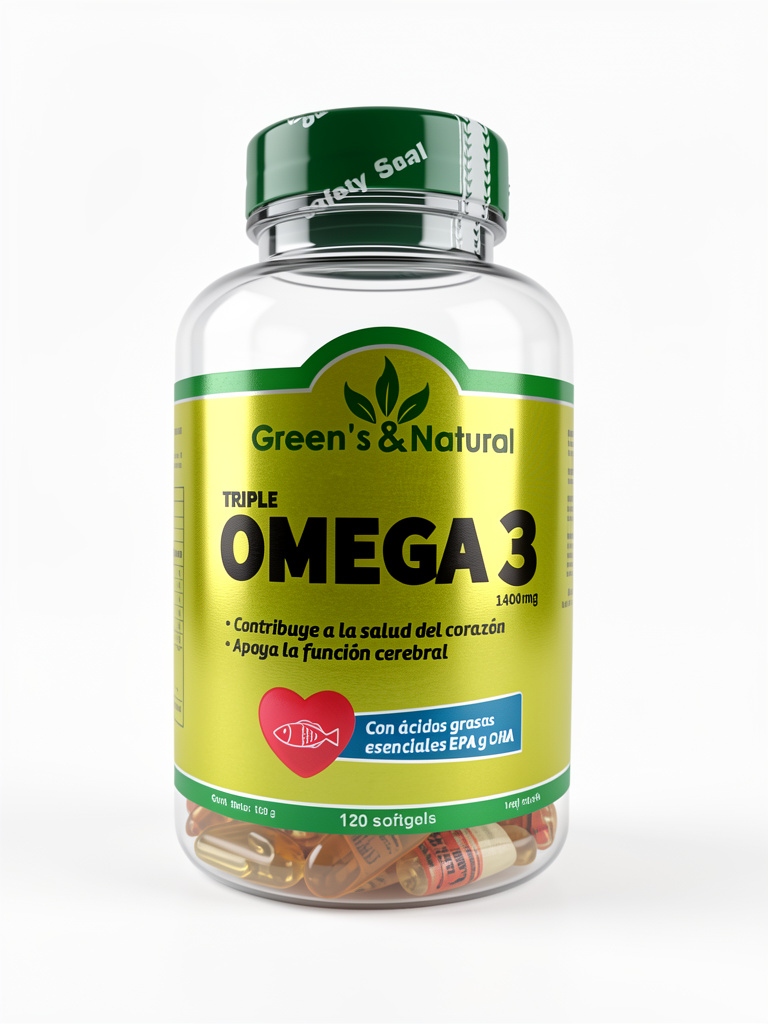 Triple Omega 3 - Green's Natural - Cap. x 120