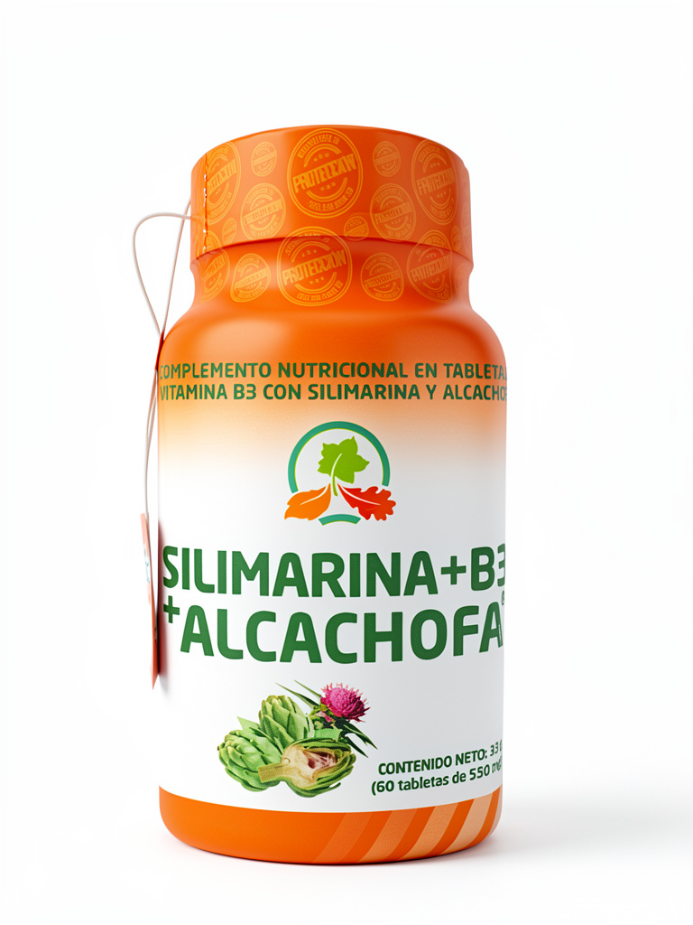Silimarina + B3 + Alcachofa