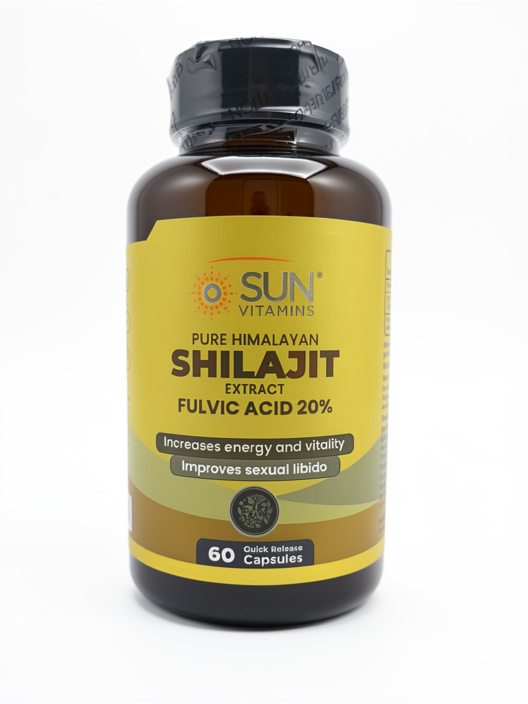 Shilajit Pure Himalayan - Sun - Tab. x60