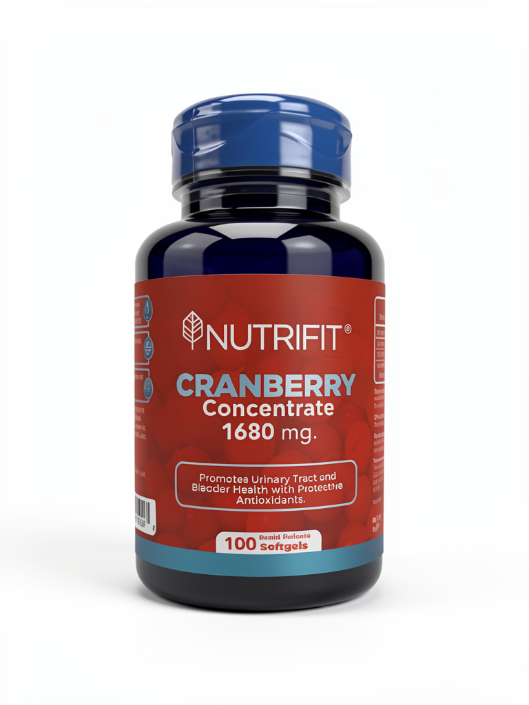 Cranberry Concentrate - Nutrifit - Softgel x 100