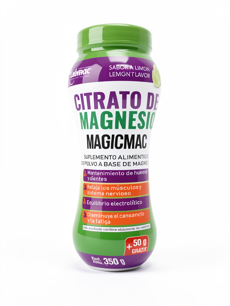 Citrato de Magnesio Magicmac - Labmac - Polvo