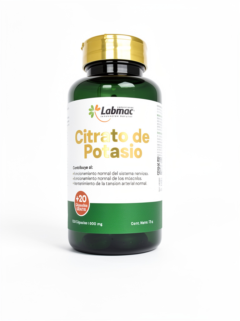 Citrato de Potasio - Labmac - Tab. x 120