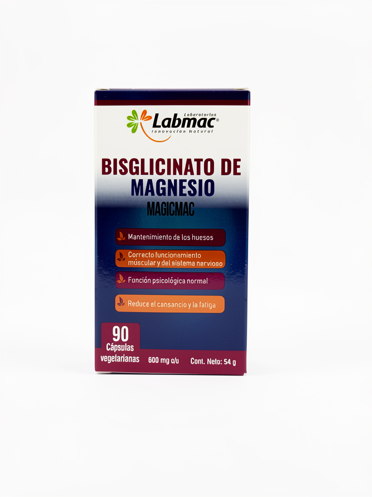 Bisglicinato de Magnesio - Labmac - Cap. x 60