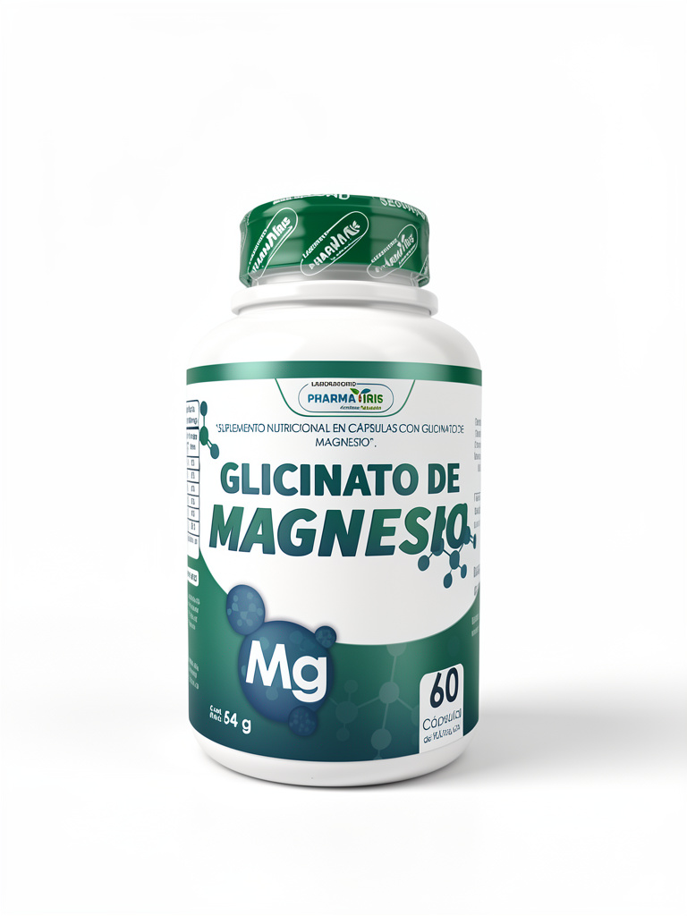 Glicinato de Magnesio - PharmaIris - Cap. x 60