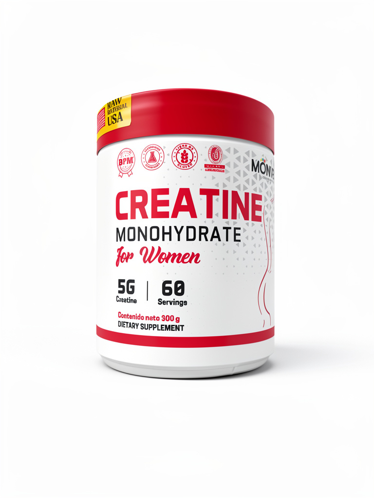 Creatine Monohydrate For Women - Monverd - Polvo