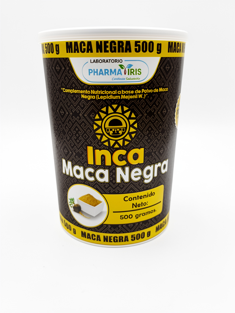 Inca Maca Negra - Pharma Iris - Polvo 500 gr