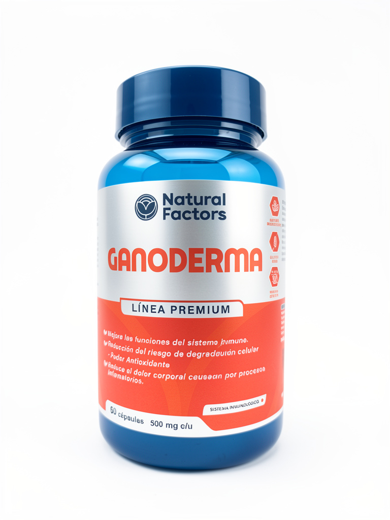 Ganoderma - Natural Factors - Cap. x 60