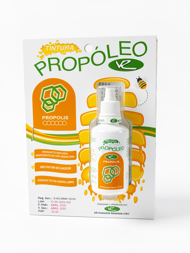 Tintura Propoleo - VR Industria - Gotero 30 ml