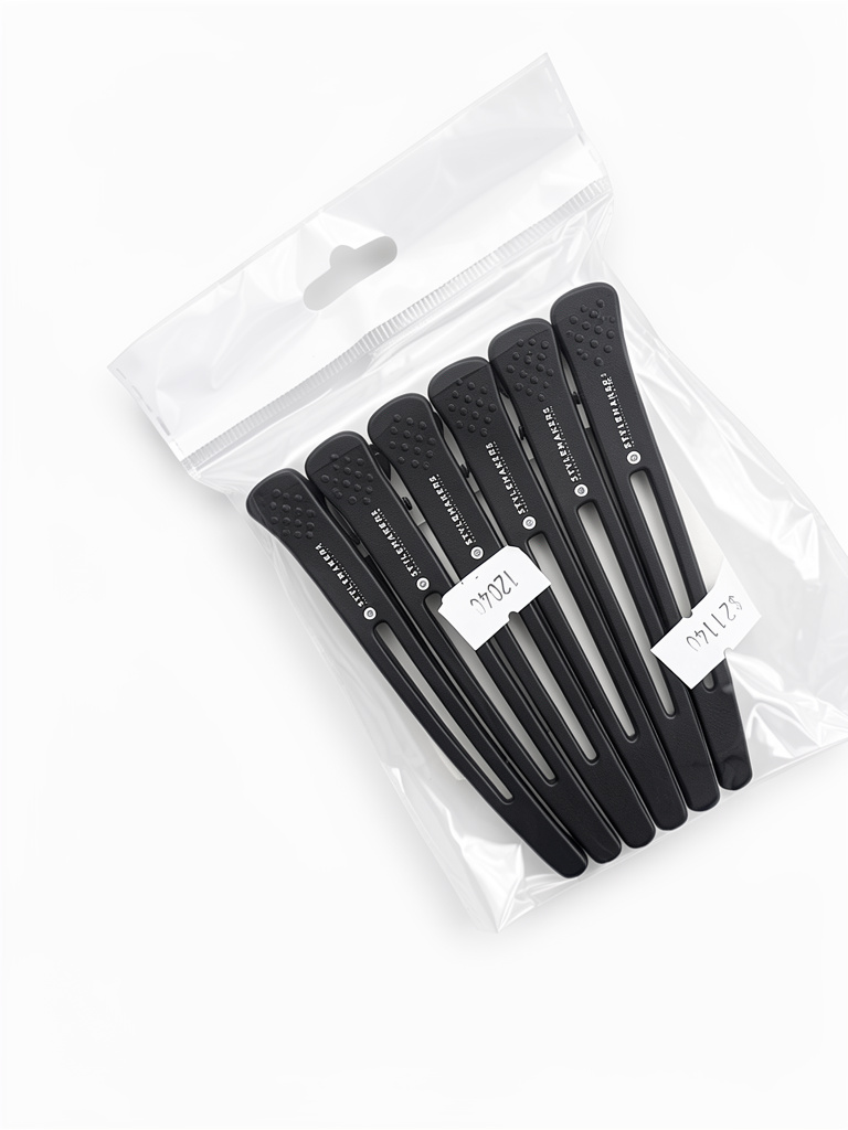 PINZA PERFECT FIT (NEGRO 110x25mm) x 6 unid