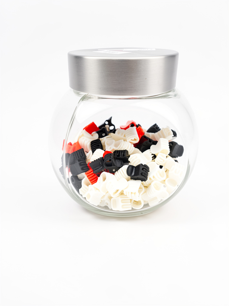 BOCHECITOS MINI NEGROS/BLANCOS/COLORES