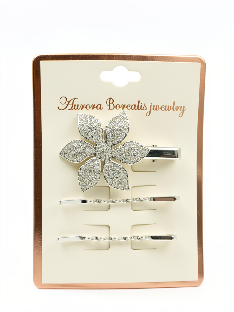 SET HEBILLAS STRASS