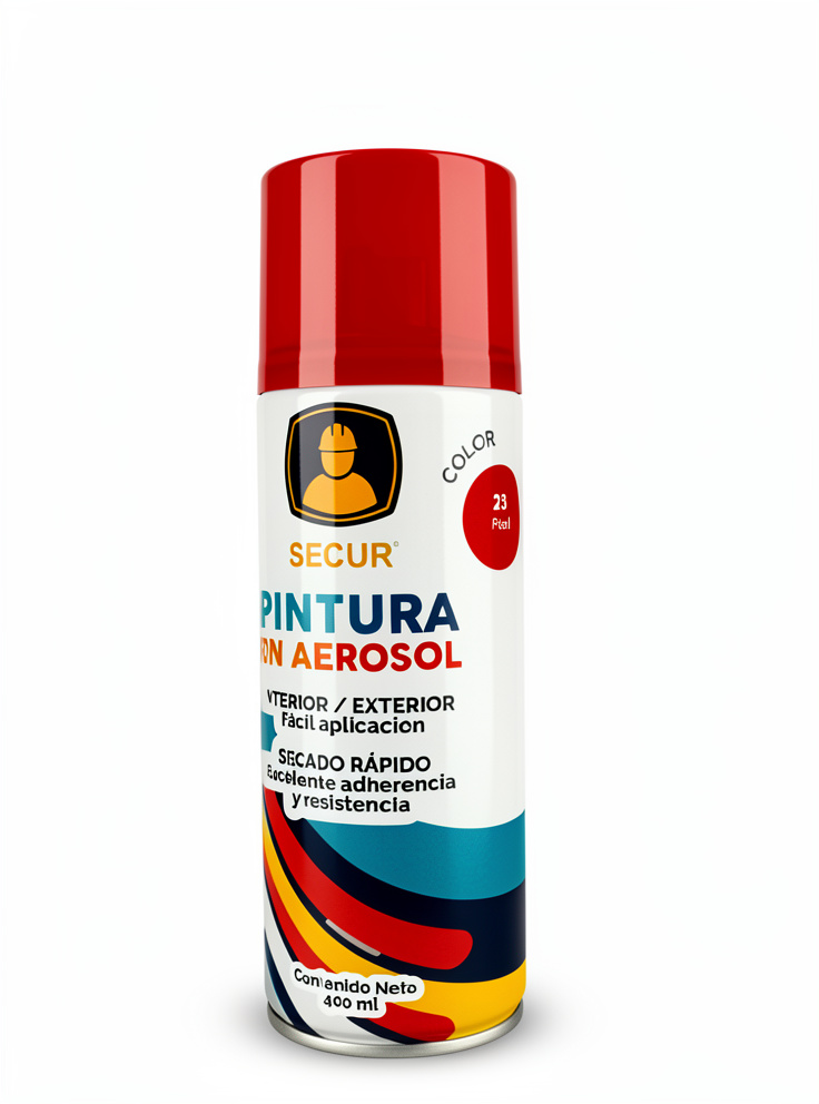 PINTURA AEROSOL ROJO