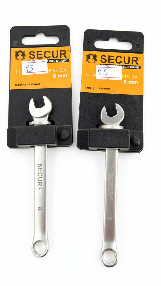 LLAVE COMBINADA SECUR 8MM