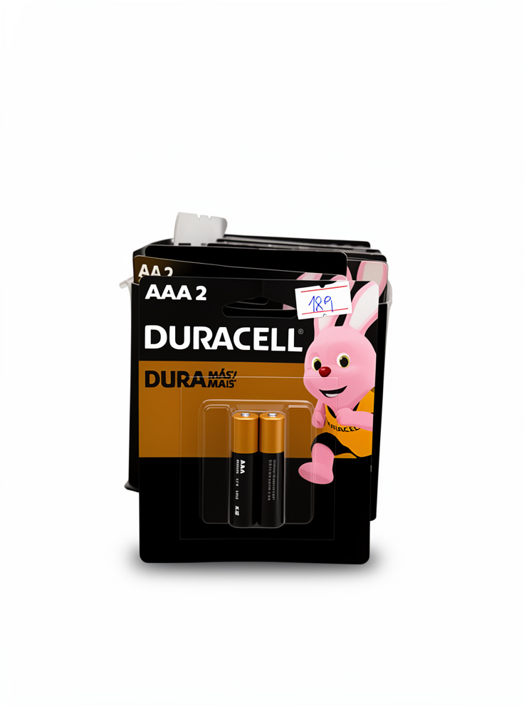 PILAS DURACEL AAA BLISTER X2