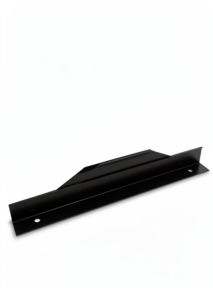 TIRADOR OCULTO 20CM NEGRO PUNTA