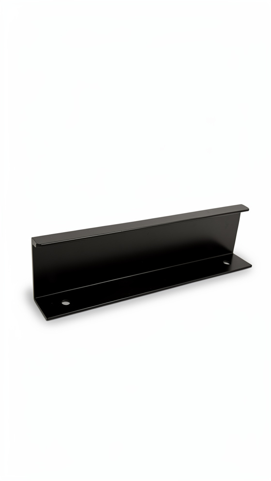 TIRADOR OCULTO 12CM NEGRO MATE P/MUEB