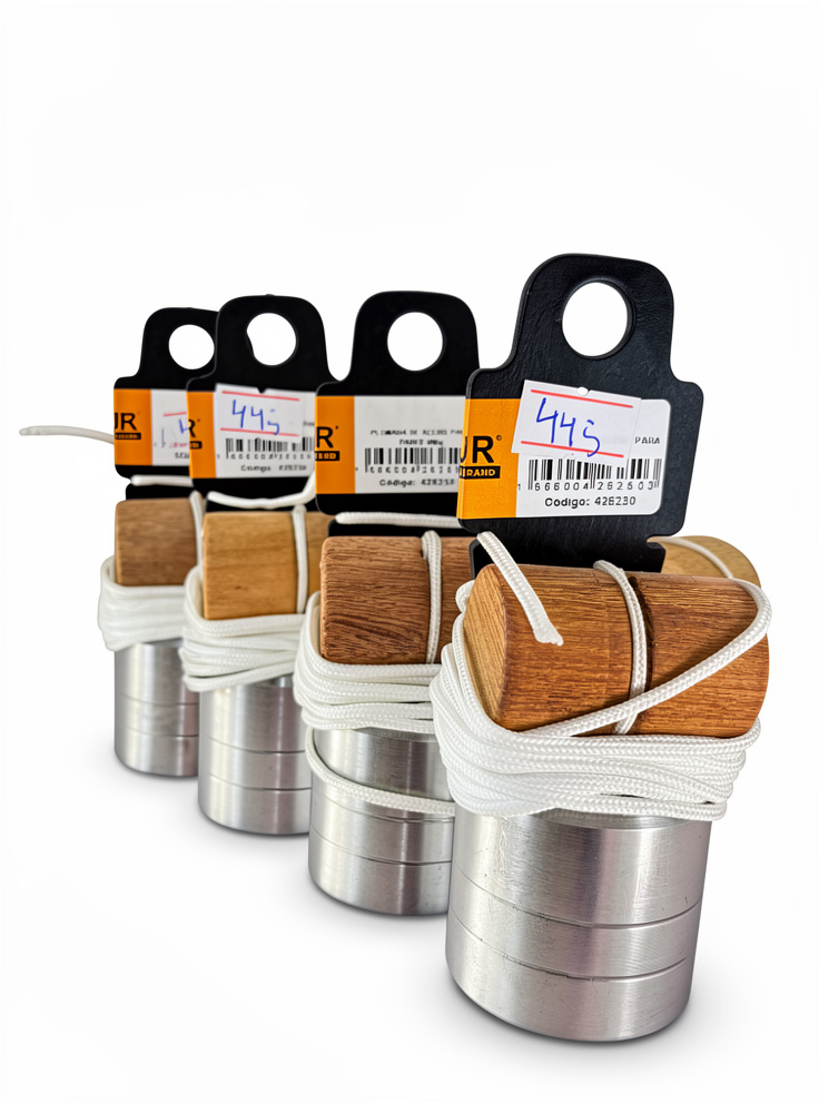 PLOMADA DE ACERO PARA PARED SECUR