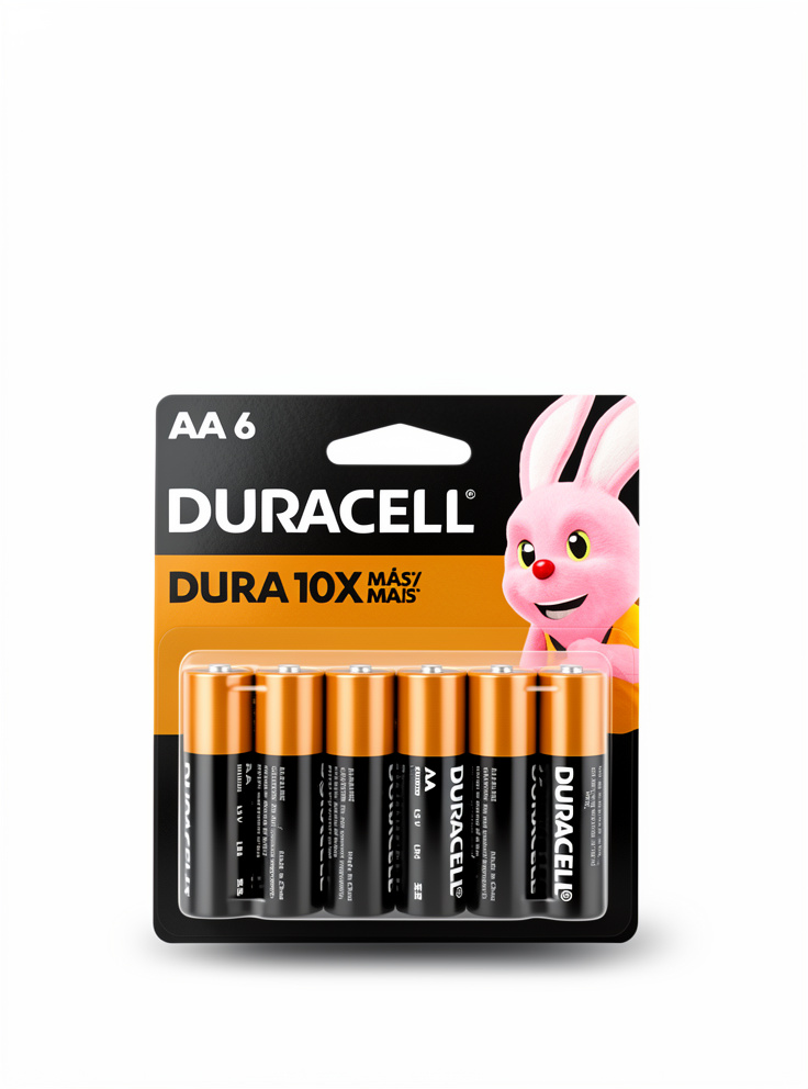 PILAS DURACEL AA BLISTER X6