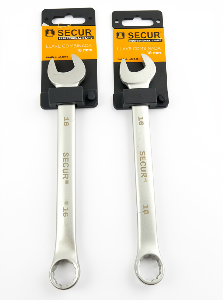 LLAVE COMBINADA SECUR 16MM.