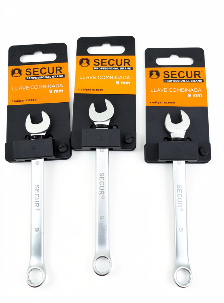 LLAVE COMBINADA SECUR 9MM