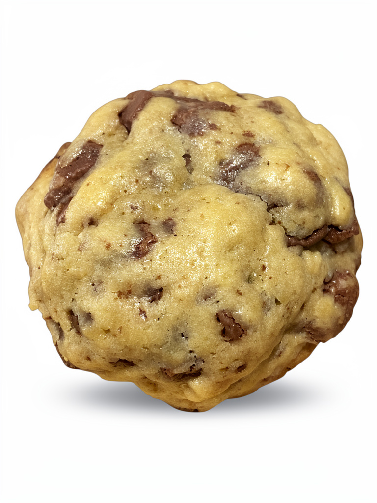 Galleta con trozos de chocolate