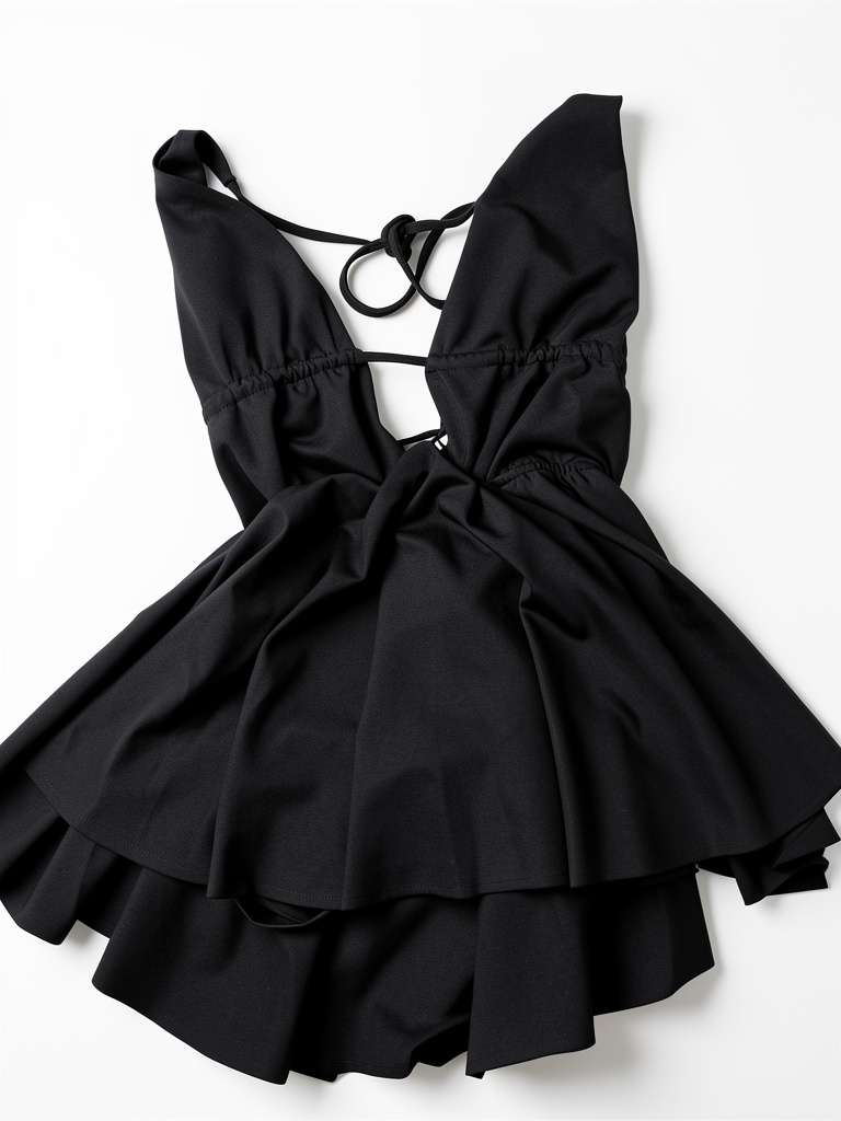 Vestido venia negro