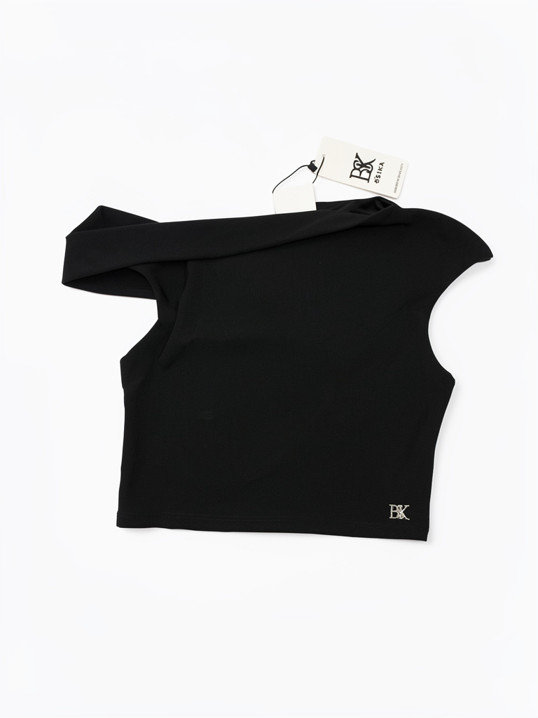 Crop top zaena negro
