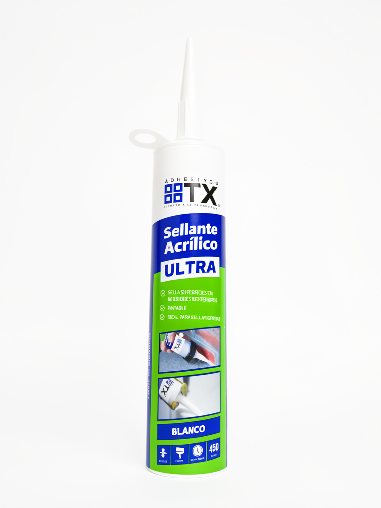 SILICONA TX SELLANTE ACRILICO 450g