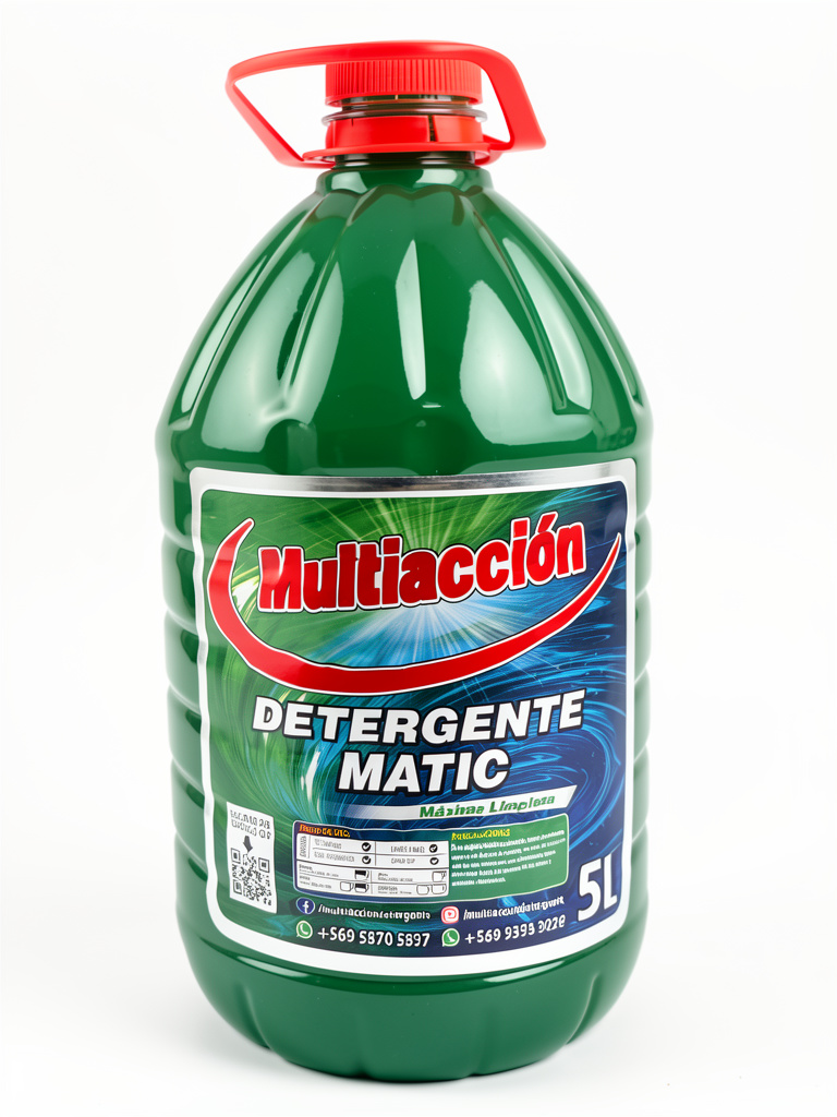 DETERGENTE MATIC VERDE 5L