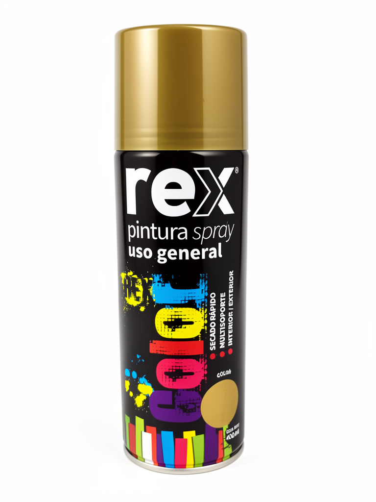 SPRAY DORADO BRILLANTE REX 400ml