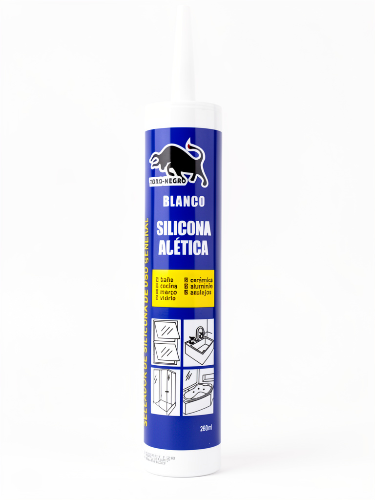 SILICONA ACETICA BLANCO. 280ml TN