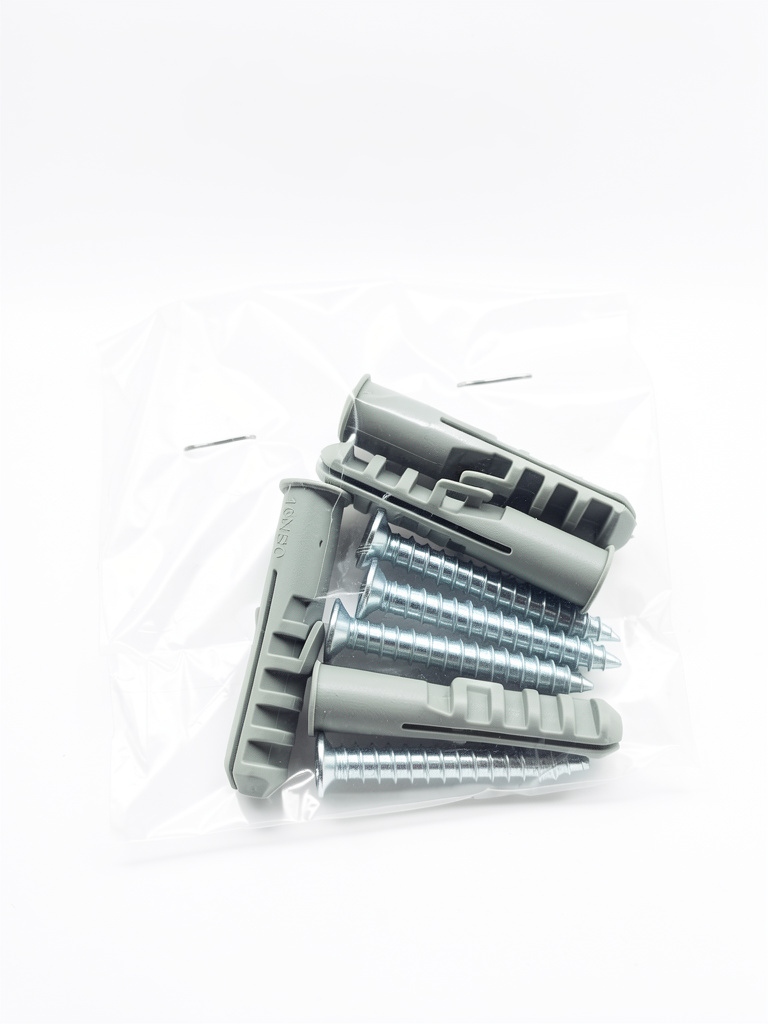 SET TORNILLOS C/ TARUGOS 50x10mm (4 und)